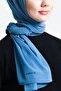 Karaca Nano Crepe Shawl - Indigo - 2