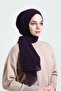 Karaca Nano Crepe Shawl - Plum