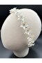 Stylish and Elegant Wedding and Engagement Bridal Crown and Hair Accessory with Completely Handmade Crystal Stones - 3