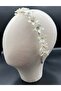 Stylish and Elegant Wedding and Engagement Bridal Crown and Hair Accessory with Completely Handmade Crystal Stones - 5