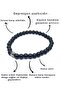 Unisex Onyx Natural Stone Healing Bracelet
