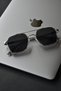 Arlo Unisex Women Men Uv400 Protected Gray Silver Black New Season Sunglasses - 4