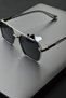 Arlo Unisex Women Men Uv400 Protected Gray Silver Black New Season Sunglasses - 6