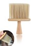 ® 4Pcs Wooden Handle Soft Bristle Brush Detailed Dust Removal Cleaning Brush For Car - 2