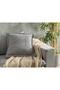 Mela Filled Throw Pillow 43X43 cm Stone Color