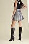 Black Trooper Boots Matte Women's Boots, Heels - 3