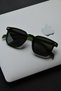Luke Unisex Women Men Uv400 Protected Green Black New Season Vintage Sunglasses