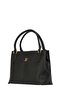 Women's Black Floater Shoulder Bag 05Po22K1592 - 4