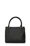 Women's Black Floater Shoulder Bag 05Po22K1592 - 7
