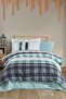 Suelita Green Single 100% Cotton Poplin Studio Duvet Cover Set