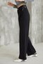 Flexible High Waist Lycra Wide Leg Jeans - 6