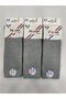 3 Pieces Cotton (Cotton) Men's Ankle Towel Long Socks