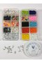 Boxed Sand Beads and Letter Beads Jewelry Making Set 25 Pieces Jewelry Kit Letter 25 Pieces - 2