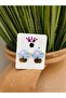 Non-Perforated Compression Girl's Earrings with Heart and Elephant Clip