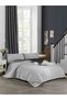 Easy-Iron Reversible Quilt Cover-Double Bed (200x220) Gray - 3