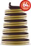 Door Window Tape 32x2=64 Mt Waterproof Insulation Wick Sound Cold Heat Insulation Tape (Brown)