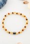 Certified Motivational 6mm Natural Stone Bracelet Tiger Eye Citrine Hematite B003 - 7
