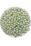 8mm Blue Green Marbled Pearl Beads Without Hole, Plastic Imitation Pearls Without Hole (50Gr,~170Pieces)