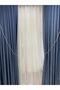Double Breasted Fastening Device Rope Cord Backdrop Curtain Cornice Tactical Gray&cream - 3