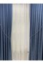 Double Breasted Fastening Device Rope Cord Background Curtain Cornice Tactical Dark Gray - 3