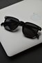 Luke Unisex Women Men Uv400 Protected Black New Season Vintage Sunglasses