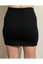 Slit Mini Skirt - 3