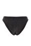 Siyah Aksesuarlı Regular Normal Bel Bikini Altı TBESS23BA00272 - 8