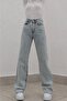 Liya Blue Ice Snow Women's Lycra Blue Super High Waist Pants - 4