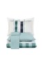Suelita Green Single 100% Cotton Poplin Studio Duvet Cover Set - 4