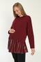 Breastfeeding Detailed Pregnant and Maternity Sweatshirt - 2