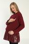 Breastfeeding Detailed Pregnant and Maternity Sweatshirt - 3