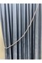 Double-Breasted Fastening Device Rope Cord Backdrop Curtain Cornice Tactical Dusty Rose & Cream - 2