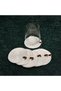 American Service Coaster Set White 6 Pieces of Plates and 6 Pieces of Cups and 6 Pieces of Napkins - 4