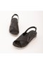 Women's Leather Daily Sandals 824 05-6107 Bn Sndlt Y22 - 4