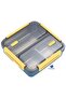 Portable Three Compartment 304 Stainless Steel Student And Office Lunch Box Leak Proof 950ml
