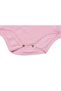 Baby Girl Long Sleeve Snap-on Bodysuit Flexible Fabric 0-3/3 Years Old Pink and Cream 4 Pieces - 3