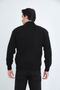 Father Zippered Steel Knitted Double Pocket Collar Autumn - Winter Thick Men's Cardigan - 3