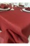 Glittery Carefree Living Room Tablecloth Red 25 Pieces