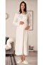 Carpediem L.r1518 Maternity Dressing Gown Nightgown Set - 2