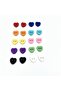 20 Pieces Heart Amigurumi Button
