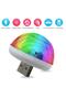 Disko Topu Mini Usb Li 7 Renkli - 2