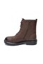 17600 Brown Nubuck Leather Men's Boots - 2