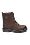 17600 Brown Nubuck Leather Men's Boots - 3
