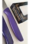 3-Piece Silvery Purple Fruit Knife Set with Bun Handle, Side Peeler and Serrated Chopping Knife - 4