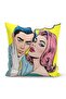 Fashion Girl Digital Printed Modern Pillow Cushion Cover