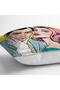 Fashion Girl Digital Printed Modern Pillow Cushion Cover - 2