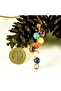 7 Chakras Natural Stone Reiki Pendant Amethyst Variscite Citrine Agate Tiger Eye Pink Quartz Lapis Lazuli - 3