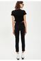 High Waist Vintage Slim Fit Trousers - 3