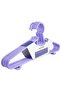 6 Pieces Plastic Clothes Hanger Wardrobe Hanger Flexible Hanger By Sungur Medical - 4