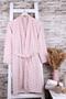 Women's Polka Dot Gray Kimono Dressing Gown